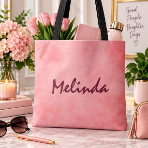 Errötende Schönheit Eleganter Rosa Name 