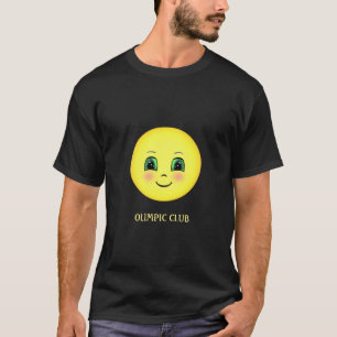 Errötendes Glückliches Gesicht Emoji T-Shirt