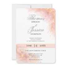 Errötendes Gold Glanz Romantische Hochzeit Eleganz