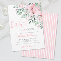 Errötendes Rosa Blumen Baby im Blühen Mädchen Dusc