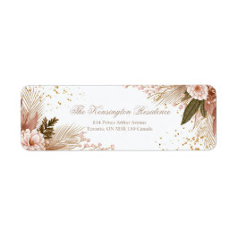 Errötendes Rosa Dahlie Gold Stardust Botanisch