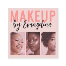 Errötendes Rosa Skript 3 Foto-Make-up