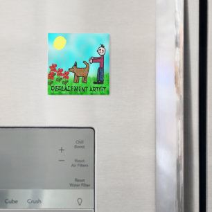 Ersatzkünstler Magnet