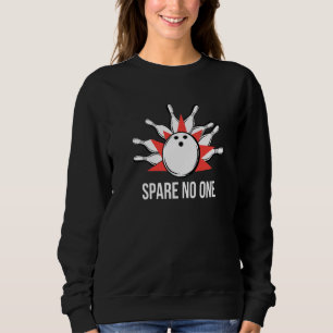 Ersatznummer I Bowling Button Skittles Bowling Clu Sweatshirt