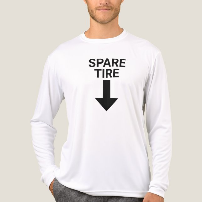 Ersatzreifen Tri-Blend Shirt (Vorderseite)