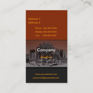 Ersatzteilbestellkarte Visitenkarte