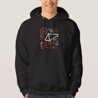 Ersatzteile für Mountainbikes bauen Sie Ihr Bike Hoodie