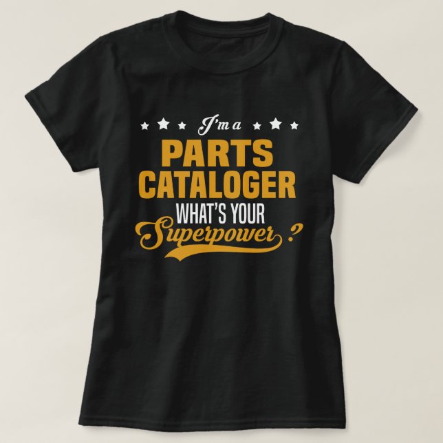 Ersatzteilkataloge T-Shirt (Design vorne)