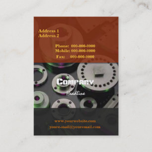 Ersatzteilstandkarte Visitenkarte