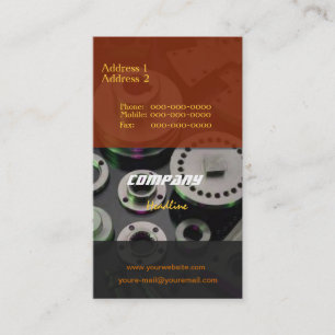 Ersatzteilstandkarte Visitenkarte