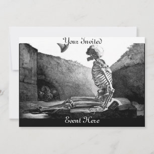 Erscheinen Sie Ihre tote Einladung