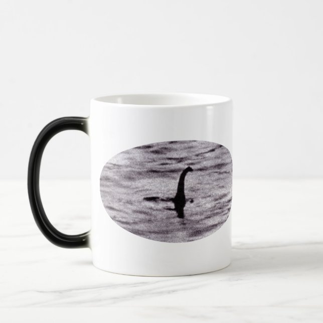 Erscheinende/verschwindene Nessie-Tasse Verwandlungstasse (Links)