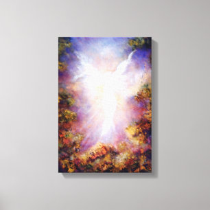 Erscheinung, Angel Art Print auf Leinwand
