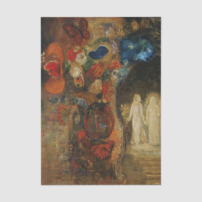 Erscheinung von Odilon Redon Seidenpapier (Vorderseite)
