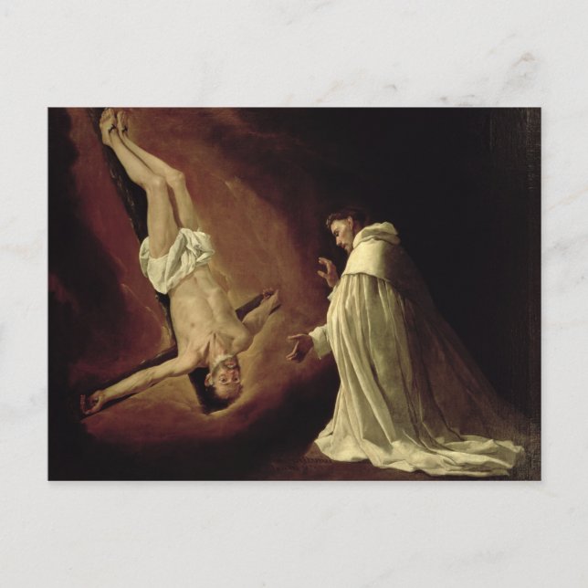 Erscheinung von St. Peter bis St. Peter Nolasco Postkarte (Vorderseite)