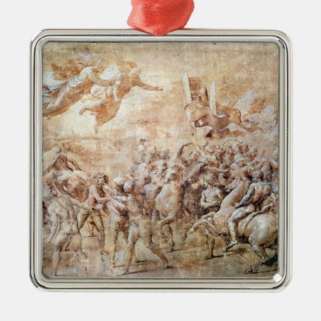 Erscheinung von St Peter und von St Paul Silbernes Ornament (Vorne)