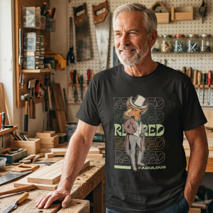 erschöpft, aber vornehm   Witziges Geschenk für mü T-Shirt
