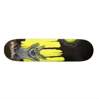 Erschrockenes Häschen 2 Skateboard