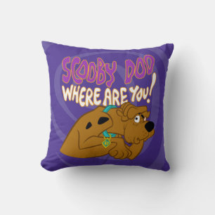 Erschrockenes Scooby-Doo Kissen