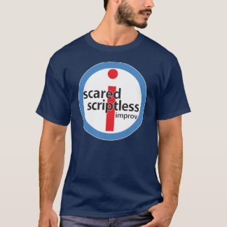 Erschrockenes Scriptless großes T-Shirt