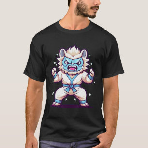Erschrockenlicher Kampfsportkämpfer Karate-Boxer C T-Shirt