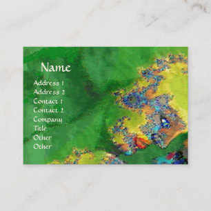 ERSCHÜTTERUNGEN DER ANGELEGENHEIT VISITENKARTE