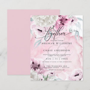 Erschwingliche elegante Blume mit rosafarbenem Was