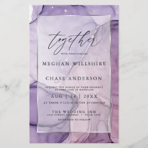 Erschwingliche Hochzeitskust6 Lavendel Rose Abstra