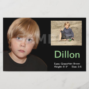 Erschwingliche Model-Comp-Karten für Kinder Flyer