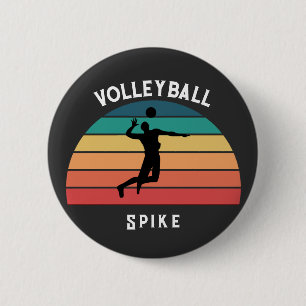 Erschwingliche Volleyball-Geschenke und Werbeaktio Button