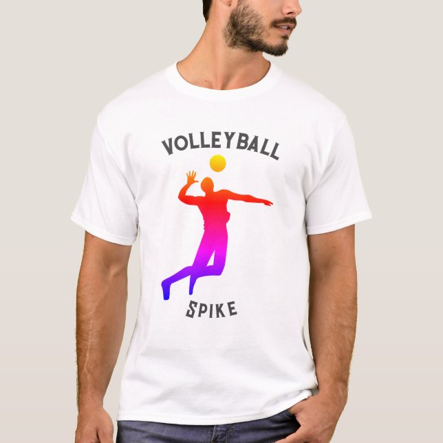 Erschwingliche Volleyball-Geschenke und Werbeaktio T-Shirt (Vorderseite)