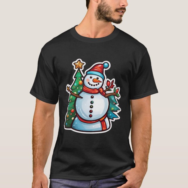 Erschwingliche Weihnachtsfeiertage für T - Shirt | (Vorderseite)