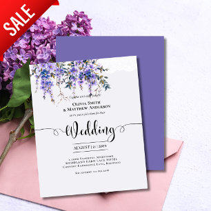 Erschwingliche Wisteria Lila Blumenstrasse Wedding