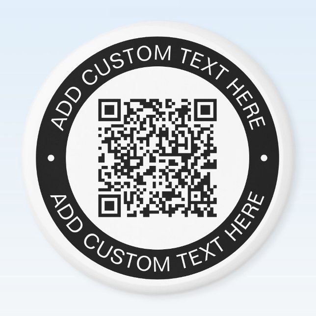 Ersetzen durch Ihren eigenen hochgeladenen QR-Code Magnet (Von Creator hochgeladen)