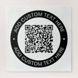 Ersetzen durch Ihren eigenen hochgeladenen QR-Code Puzzle