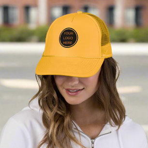 Ersetzen Sie das Logo durch Ihr Werbeteam. Truckerkappe