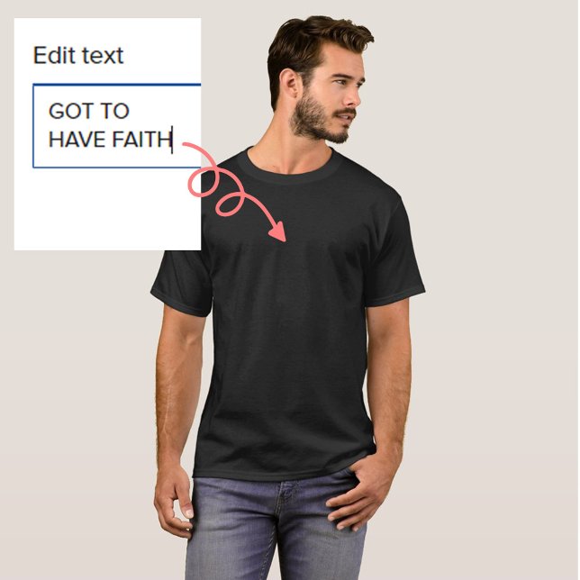 Ersetzen Sie den Dark T - Shirt Image Men oder Uni (Von Creator hochgeladen)