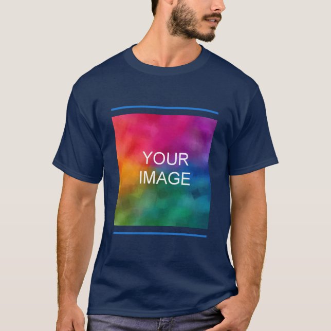 Ersetzen Sie den Text des Logos von Foto-Bildfirme T-Shirt (Vorderseite)