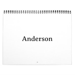Ersetzen Sie eigenes Design 21,59 cm x 27,94 cm 2 Kalender