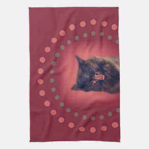 Ersetzen Sie Ihr Gesicht durch ein Küchentuch