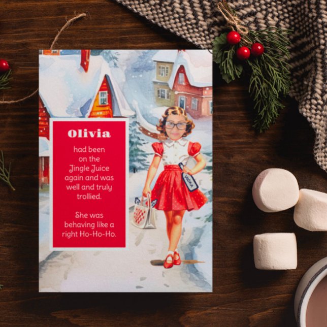 Ersetzen Sie Ihr Gesicht Weihnachten Karte (Von Creator hochgeladen)