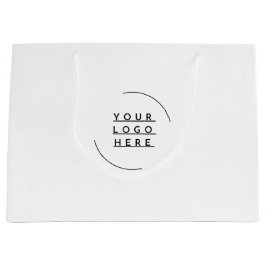 Ersetzen Sie Ihr Logo Große Geschenktüte