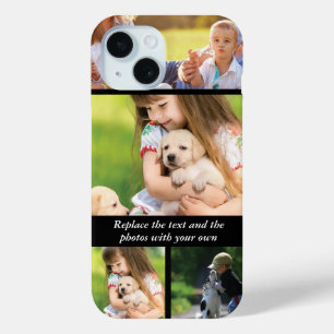 Ersetzen Sie Text und Fotos durch Ihre eigenen Case-Mate iPhone Hülle