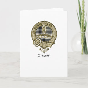 Erskine Clan Wappen Karte