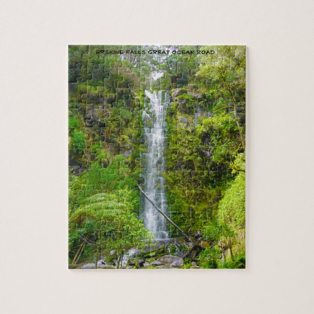 Erskine Falls Great Ocean Road Puzzle (Vertikal)