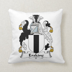 Erskine Familienwappen Kissen