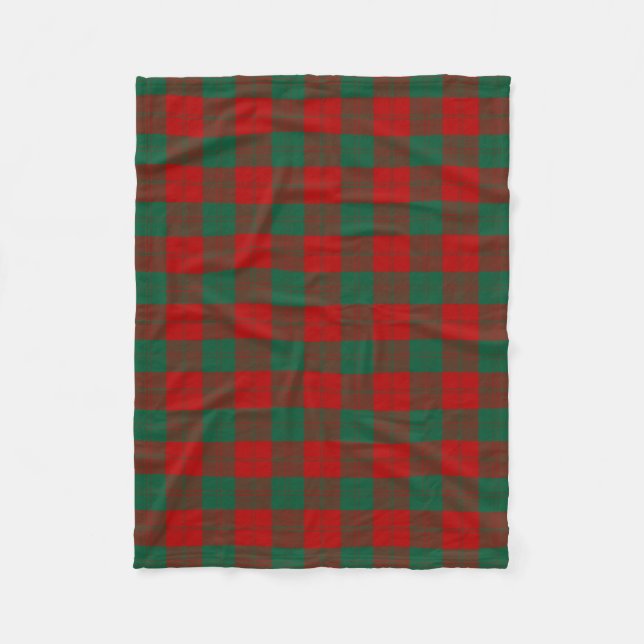 Erskine Tartan Fleecedecke (Vorderseite)