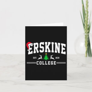Erskine Uni Arch Christmas Design Vintager Funn Karte