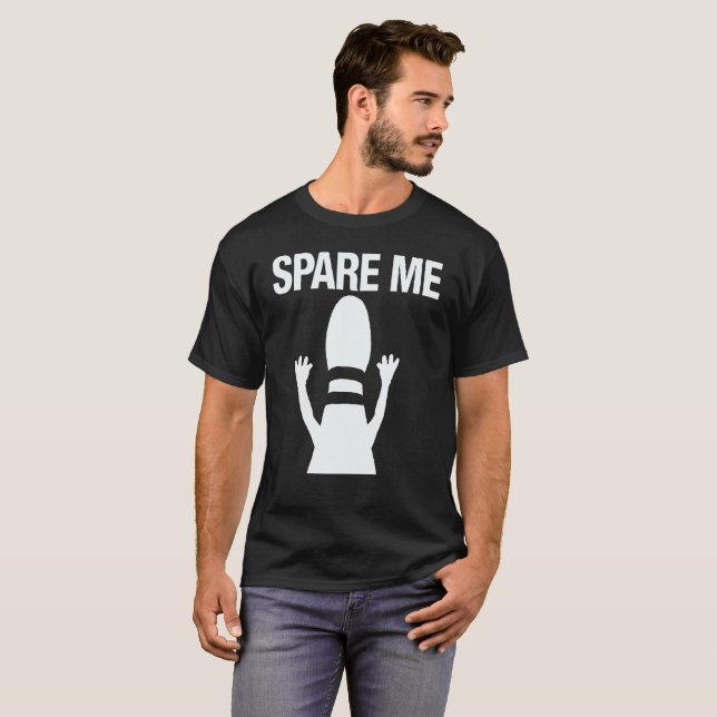 Ersparen Sie mir Bowlings-Button-Spaß T-Shirt (Vorne ganz)