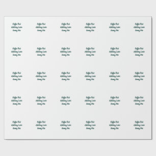 Erst Kaffee, dann Erwachsenwerden Lustige Tragetas Geschenkpapier